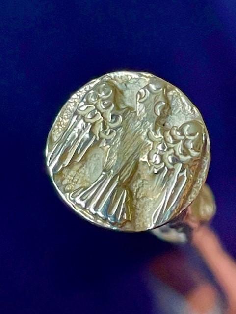 LARGE VICTORIAN ENGLISH STERLING SILVER SEAL END APOSTLE SPOON 1890.