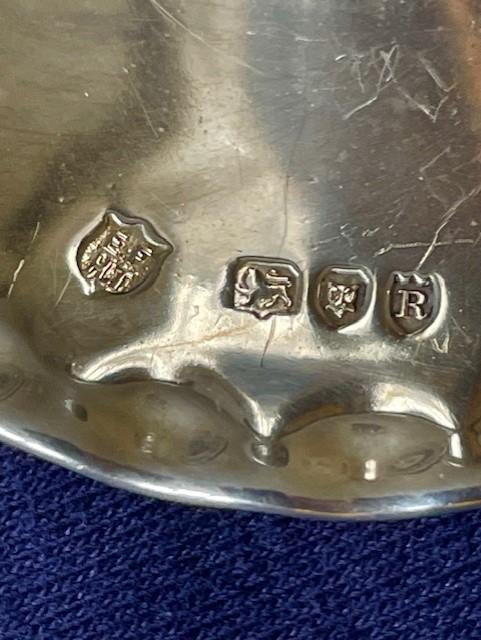 VICTORIAN ENGLISH STERLING SILVER CHAMBER STICK 1892.