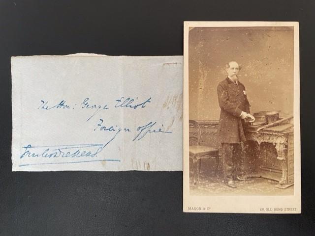 CHARLES DICKENS HAND SIGNED AUTOGRAPHED FRONT OF ENVELOPE