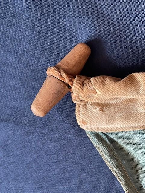WWII RAF STICHED COTTON SILK PENDENT/FLAG