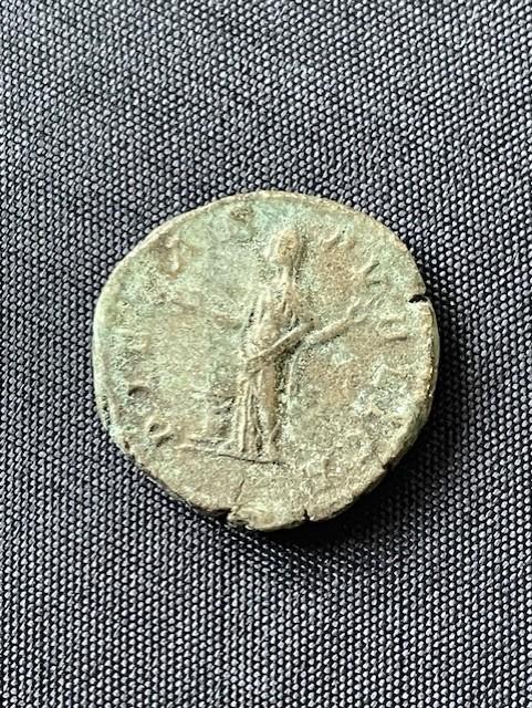 Original Authentic Silver Denarius Roman Coin Julia Domna 160-217AD