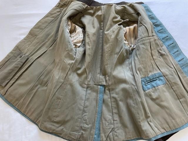 DATED 1941 WWII GERMAN WARTIME POLIZEI NCO TUNIC.