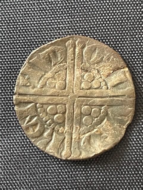 KING HENRY III AUTHENTIC ORIGINAL HAMMERED SILVER PENNY CANTERBURY.