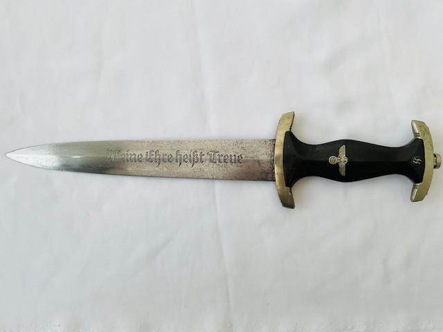 GERMAN EARLY WWII 1933 MODEL SS DAGGER BY RARE MAKER BOKER