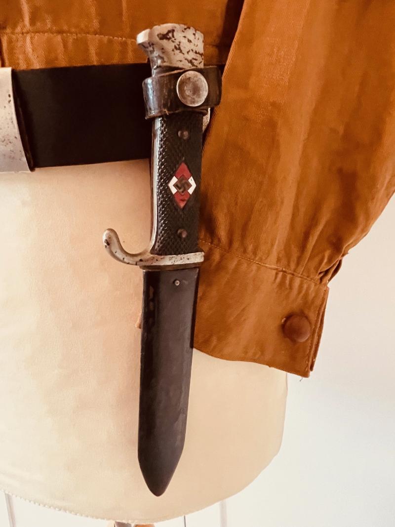 FINE WWII GERMAN HITLER YOUTH BOY UNIFORM SET