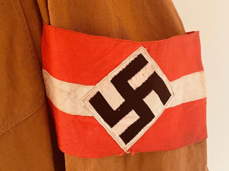 FINE WWII GERMAN HITLER YOUTH BOY UNIFORM SET