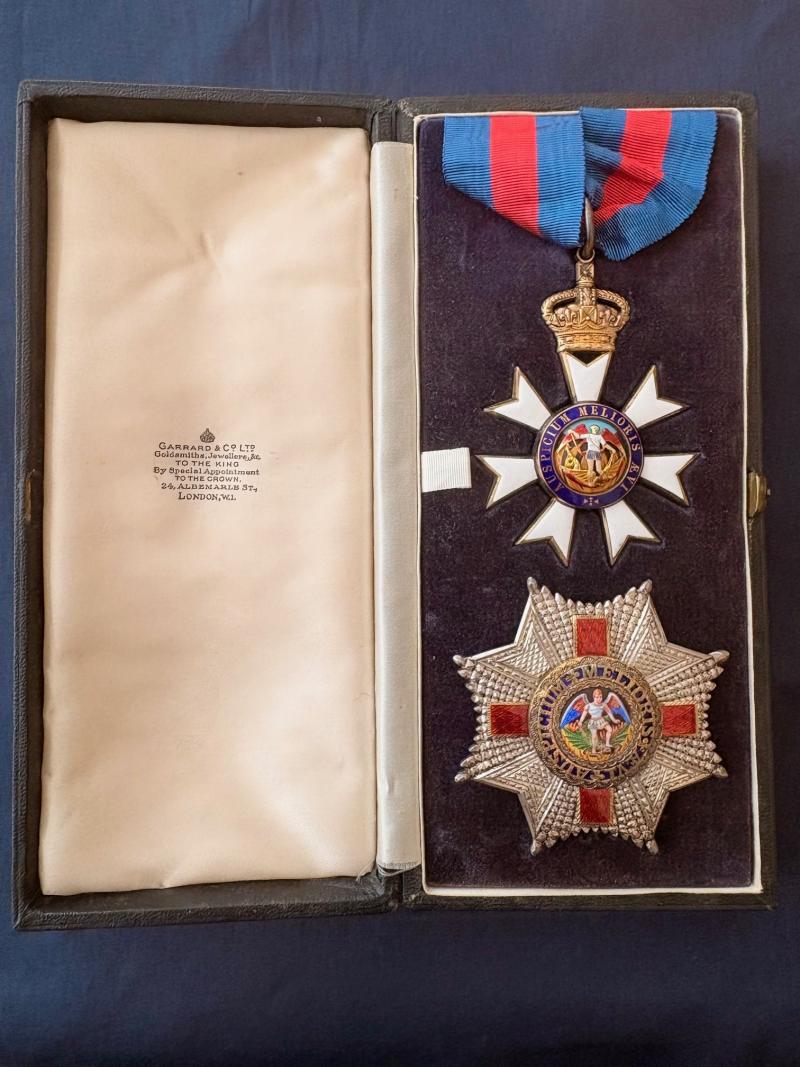 Most Distinguished Order of St. Michael and St. George, Knight Commander's K.C.M.G. B  B