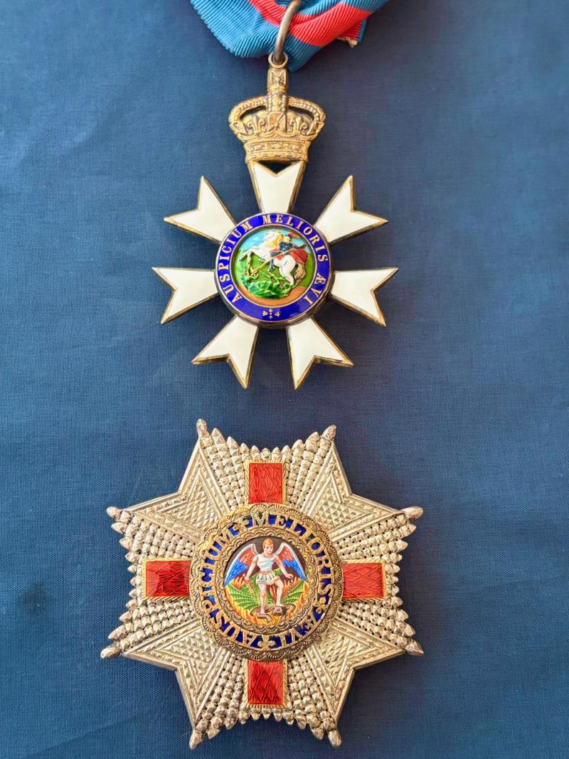 Most Distinguished Order of St. Michael and St. George, Knight Commander's K.C.M.G. B B