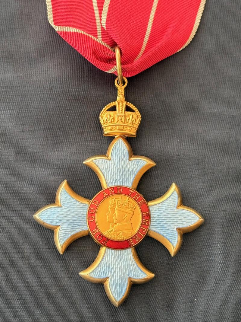 CBE Military Medal Original Genuine Authentic WWII Example.
