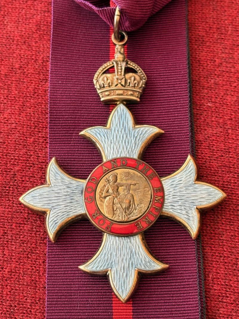 WWI MILITARY 1917 KNIGHTHOOD OF THE ORDER OF THE BRITISH EMPIRE SET.