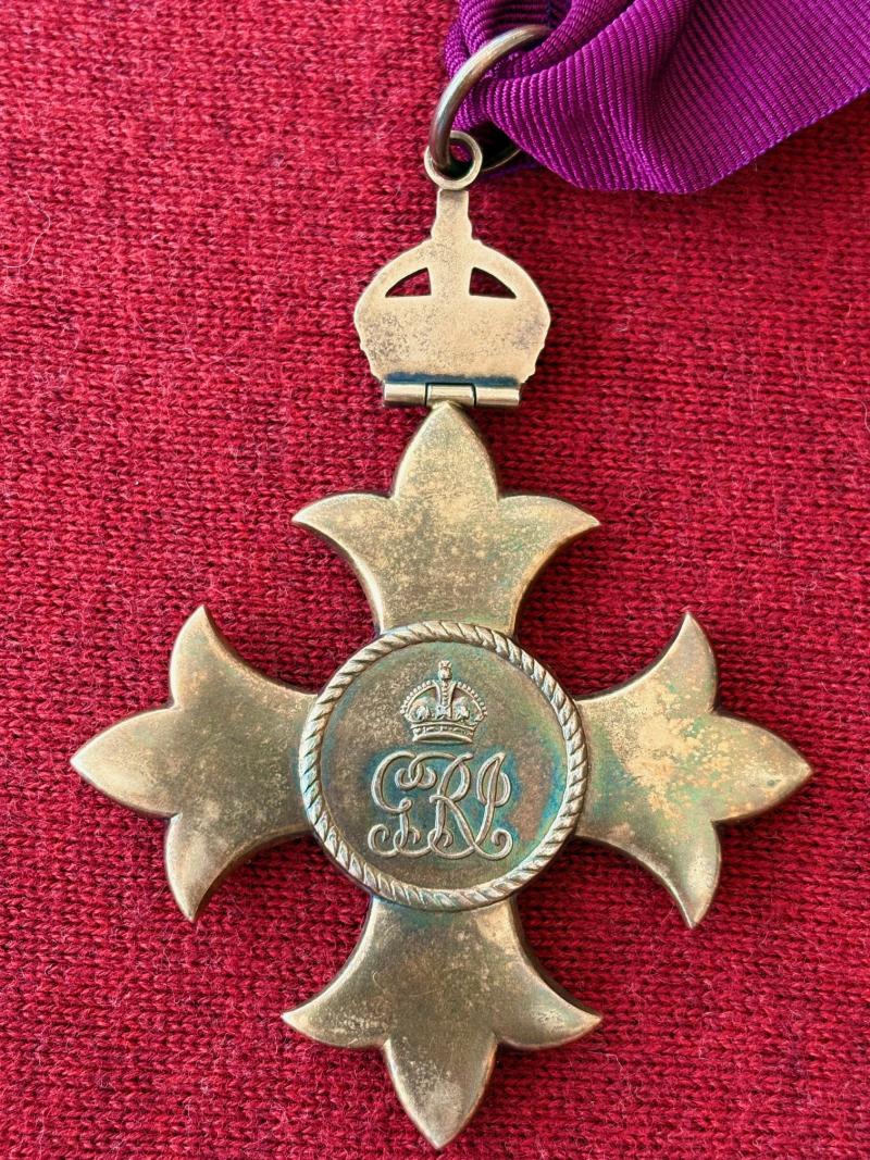WWI MILITARY 1917 KNIGHTHOOD OF THE ORDER OF THE BRITISH EMPIRE SET.