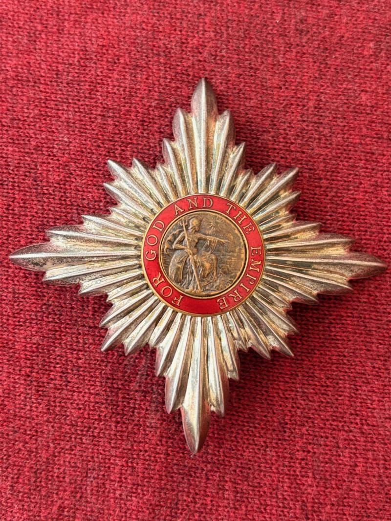 WWI MILITARY 1917 KNIGHTHOOD OF THE ORDER OF THE BRITISH EMPIRE SET.